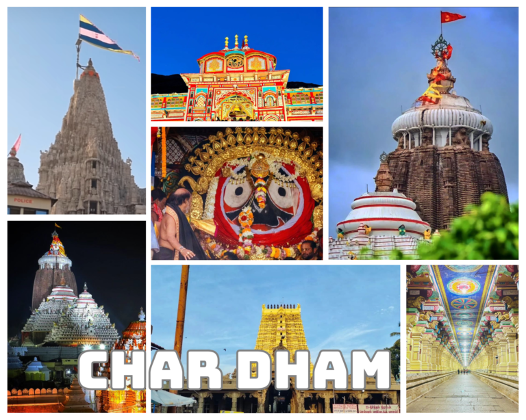 Char Dham Yatra: A Spiritual Travel Journey to Badrinath, Puri, Rameswaram, and Dwarka for Moksha Prapti